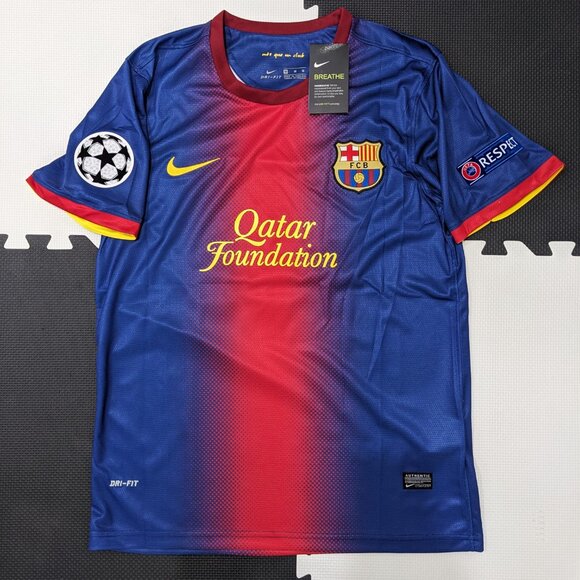 2010-11 Messi #10 Barcelona FC Nike Home Retro Jersey - Picture 2 of 13